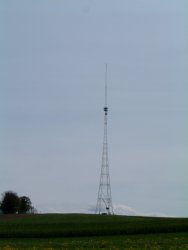 West view of the main antenna