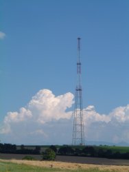 West view of the main antenna