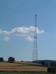 North view of the main antenna