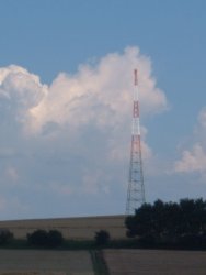 West view of the spare antenna