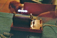 Working Ruhmkorff coil with another Geissler tube (3)
