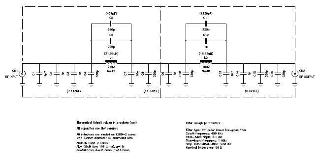 Circuit diagram of the MW filter unit (click to enlarge)
