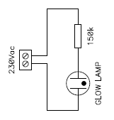 Circuit diagram of the main voltage monitor.