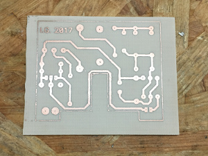 The copper traces after removing the toner. (click to enlarge)