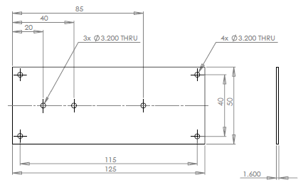 Detail drawing of the base board (click to enlarge)