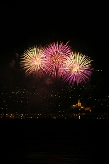 Fireworks of the city of Neuchatel, Aug. 1, 2008, 210mm f/7.1 3s ISO-100