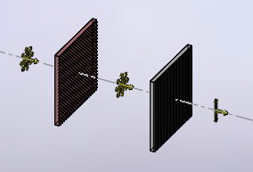 If a circular polarizer is mounted in the other way, the quarter wave plate will have no influence on non-polarized light and the filter will behave just like a linear polarizer. Of course, used this way, the quarter wave plate will have an effect on circular polarized light and let through only the correct handedness, but circularly polarized light is so rare in nature... (click to enlarge)