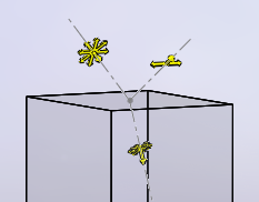 Polarization by reflection, 3D drawing (click to enlarge)
